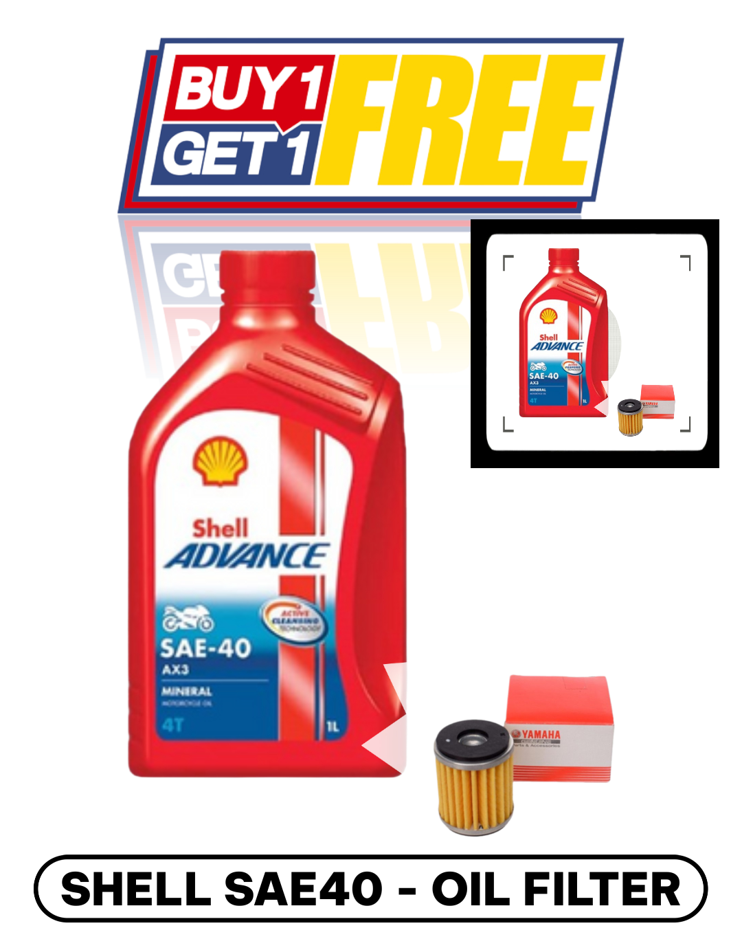 SHELL OIL FREE OIL FILTER